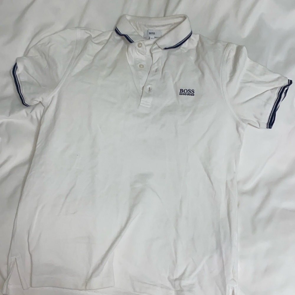 Hugo Boss Kids Polo 👕 ⚪️